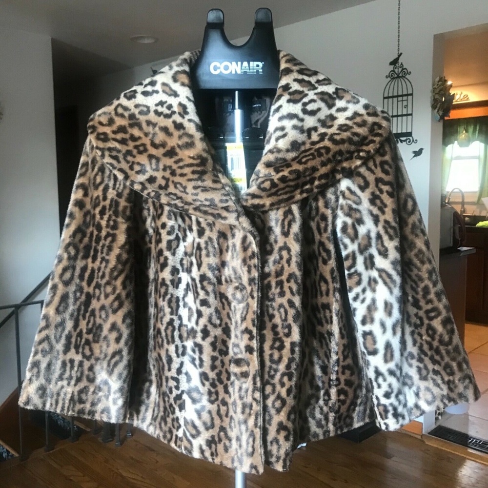 INC International Concepts Faux Fur Jacket